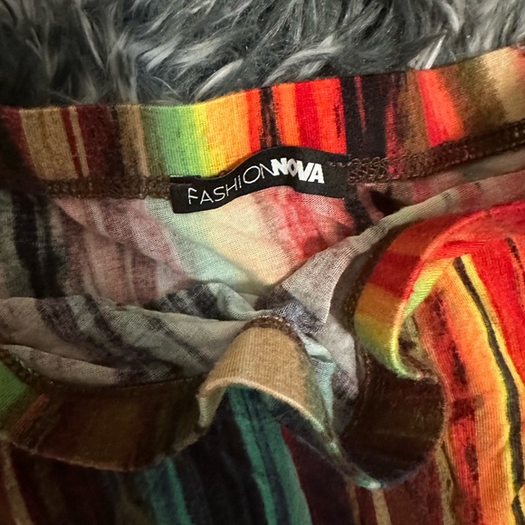 Fashion Nova Tie Dye Tube Maxi Dress - Picture 3 of 4